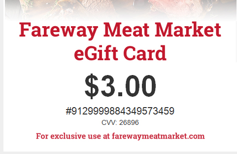 gift fareway card balance check meat verification number enter well please
